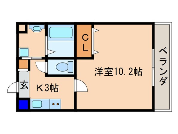 ブエナビスタ南草津の物件間取画像